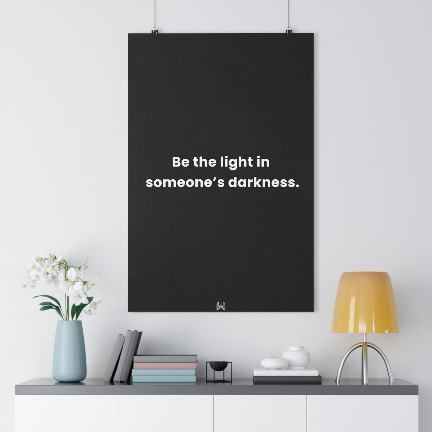 Be the light in someone's darkness. | Giclée Art Print